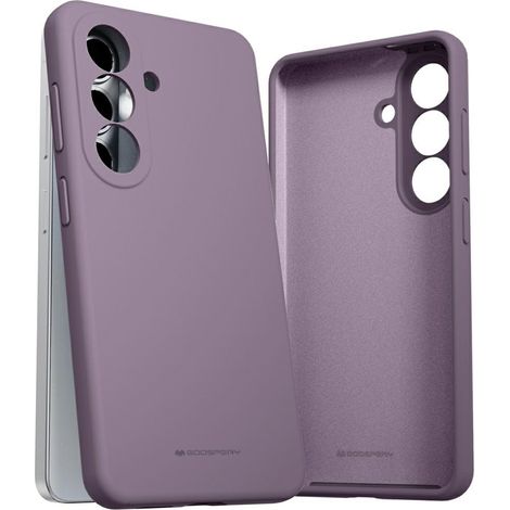 Custodia in silicone Mercury per Samsung Galaxy S26, colore viola
