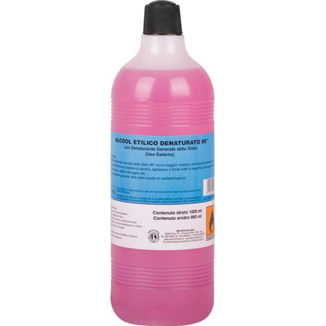 ALCOOL ETILICO DENATURATO 90%  lt. 1 12.00 pz