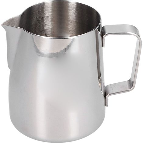 Mousseur à lait inox 304 380ml, pichet multifonction durable pour cappuccino et latte