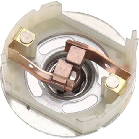 Trtade-Shop Kohlebürstenhalter Motorkohlenhalter inkl. 2 Kohlestifte für RS750 RS755 RS775 Gleichstrommotor, kompatibel mit Dewalt, Bosch, Makita (1/4)
