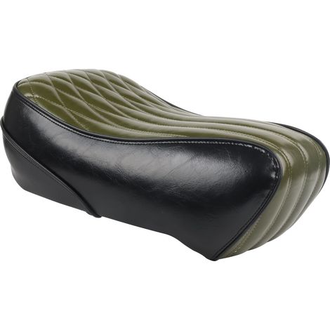 Suitable for the Honda Zoomer electric car: extra-large Corsair-style seat cushion, modification, retro waterproof seat bag. Accessories (1/3)