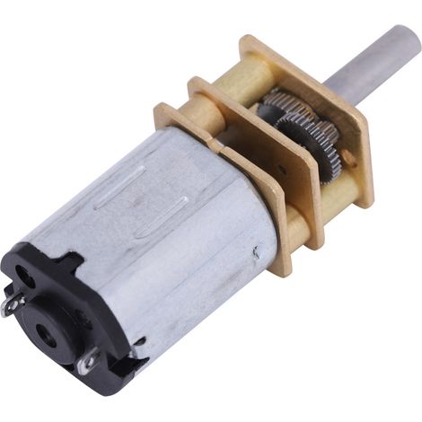 Nouveau moteur CC N20 DC3V 6V 12V 50-2000 tr/min avec réducteur et boîte de vitesses en métal (1/5)