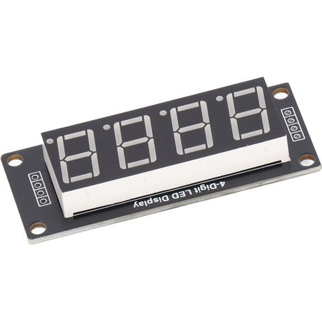 4-Segment-LED-Anzeigemodul, 4-Bit, 7-Segment, PCB-Uhrmodul, 0,56 Zoll, MRA172E, Gelb (1/5)