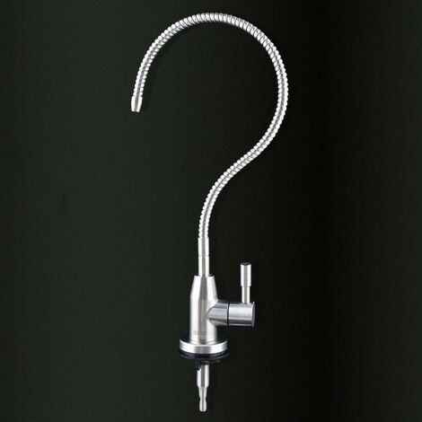 Wasserhahn für umgekehrte Osmose Flexibler Edelstahl (1/5)