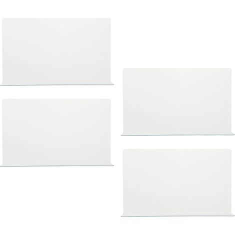 de 4 protections anti éclaboussures transparentes