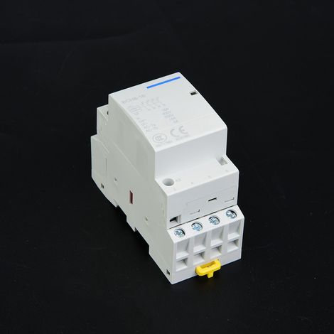 4P 16A 24V Haushalts-Wechselstromschütz DIN-Schienenmontage 4NC (220V/230V) (1/5)