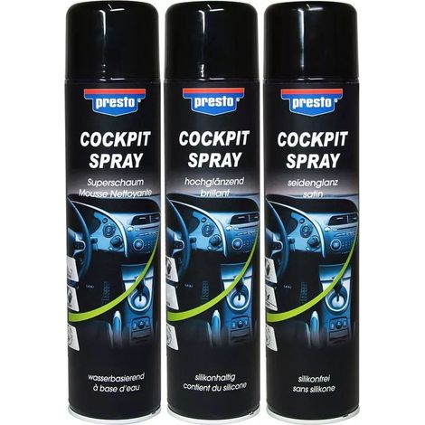 NETTOYANT PLASTIQUE BRILLANT 600ML PRESTO