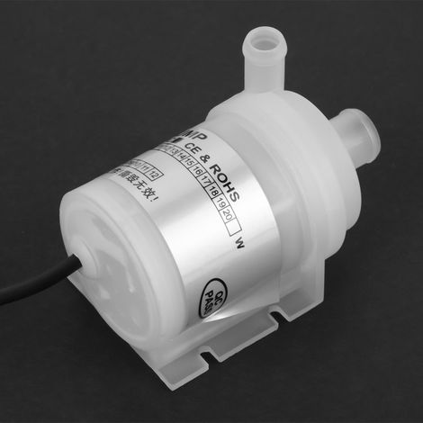 Lebensmittelgeeignete bürstenlose Wasserpumpe 24V DC 10W für Aquarien, Springbrunnen und medizinische Instrumente (1/5)