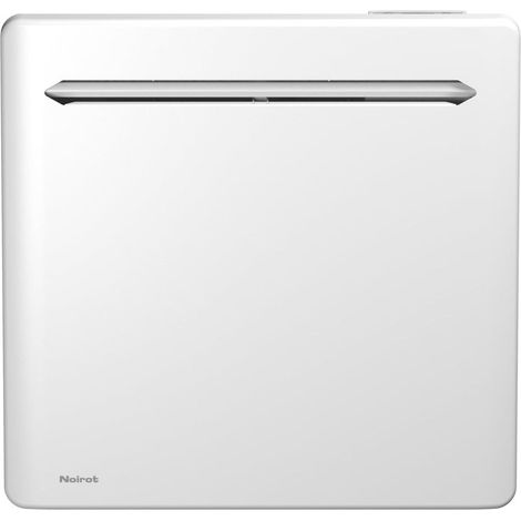 Radiateur à inertie sèche fonte NOIROT Alliage horizontal 1000W blanc