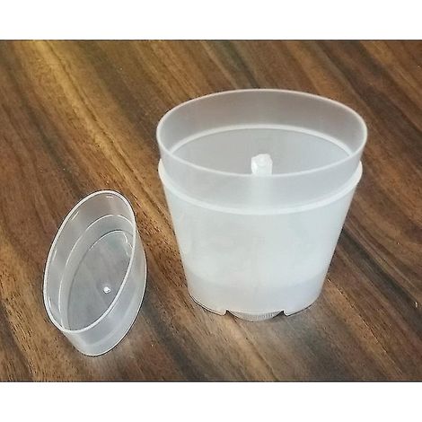 Tube déodorant vide 75ml 2.5oz, stick rechargeable en plastique à visser, flacon cosmétique DIY pour déodorant naturel cristal, emballage réutilisable (1/5)