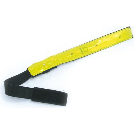 Banda di sicurezza catarifrangente con LED per bicicicletta