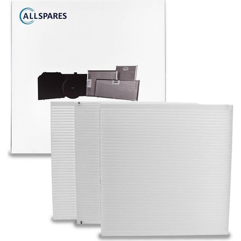Filtre pour VMC (3pcs) Vasco DX4 / DX5 / DX6 (F7/G4) par AllSpares (1/2)