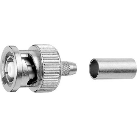 Telegärtner 100023361 100023361 Connecteur BNC à polarité inversée mâle, droit 50 Ω 1 pc(s) Y882601