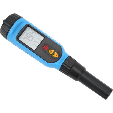 pH-mètre portable de haute précision en ABS avec écran LCD, adapté au test du pain, de la viande et des fruits. (1/5)