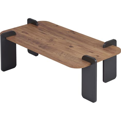Couchtisch aus Holz "Fuchs" - 120 x 60 x 35 cm - Hellbraun
