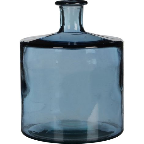 Mica Decorations Bouteille décorative Bleu H26xl21xL21cm (1/5)