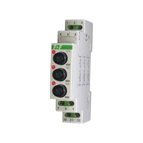 Módulo fusible cilíndrico eti-polam BZ-3 250 V 6,3 A