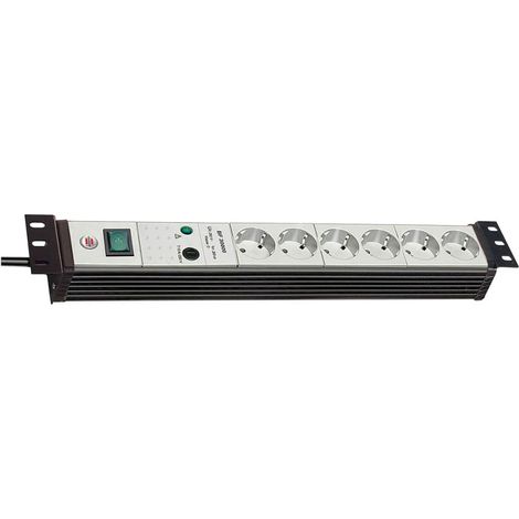 Brennenstuhl Premium-Line prolongador eléctrico negro 3 metros