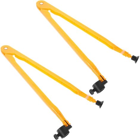 Compas Plastique Ergonomique pour Tableau Blanc, Grosse Boussole Pédagogique pour Enseignants, Outil de Dessin de Cercle pour Démonstrations en Classe, Lot de 2 Pièces (1/5)