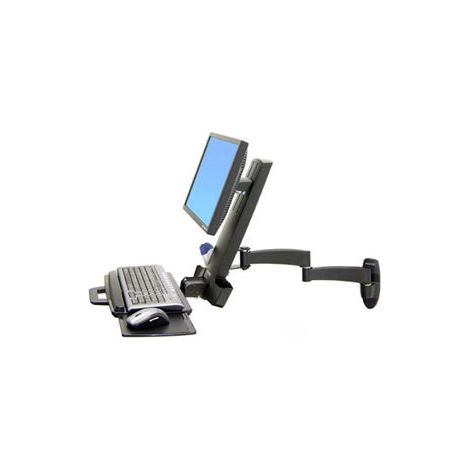 Ergotron 200 Series Combo Arm 61 cm (24") Noir Mur