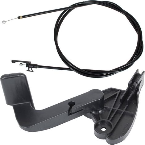 Audi A4 B6 00-04 Griff + Motorhaubenöffnungszug 2-teiliges Set (1/2)
