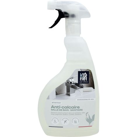 Anti-calcaire surpuissant dissout le calcaire 750 ml (1/5)