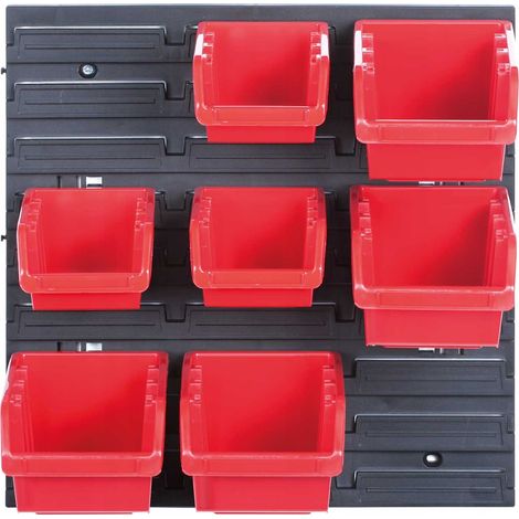 ORDERLINE planche à outils, modèle KOR5-S411, idealfor workshops and garages, rangement modulaire, facile à assembler, robuste, incl. 7 plateaux (1/3)