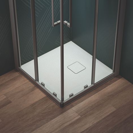 Ideal Standard Ultra Flat Evo Square Shower Tray 700mm x 700mm - Silk White (1/5)