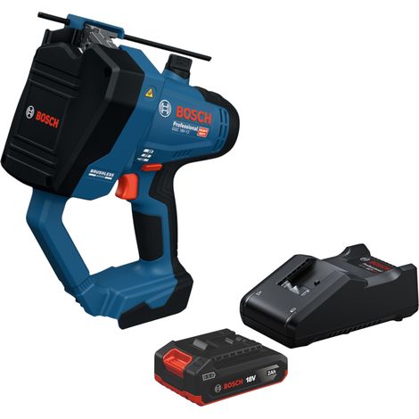 Taille-tiges à batterie Bosch GGC 18V-12 Professional 18 V M12 + 1 batterie 2,0 Ah + chargeur (1/5)