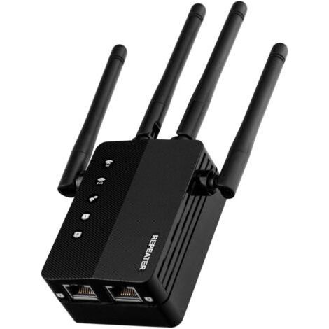 Wi-Fi Signal Booster, Dual Band 2.4GHz/5.8GHz Wi-Fi Repeater, Wireless Wi-Fi Range Extender with Ethernet Port (1/5)