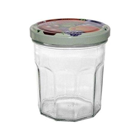 Bouchonnerie Jocondi Set aus 6 transparenten Einmachgläsern 324 ml