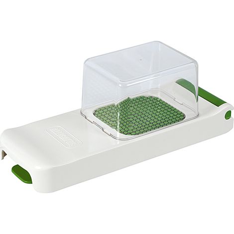 Alligator Coupe Oignons Argenté Ustensile Cuisine Durable (1/2)