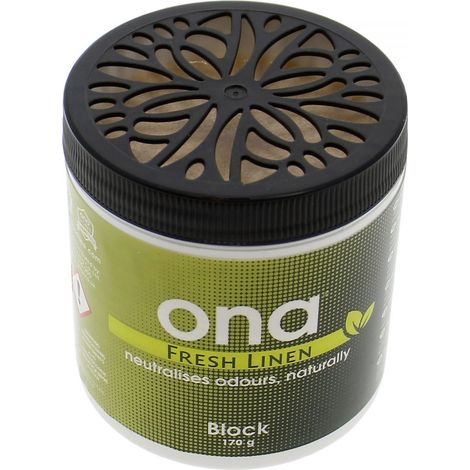 ONA block parfum FRESH Linen - 170gr (1/4)