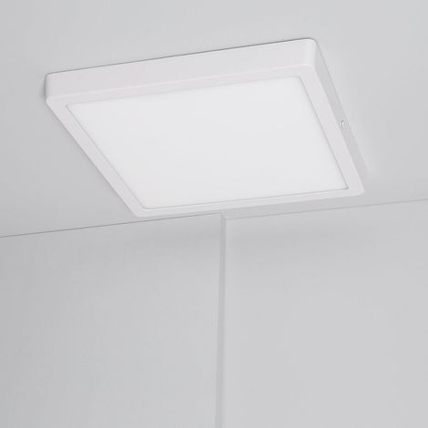 Plafoniera LED 24W Quadrata Superslim CCT Selezionabile 280x280 mm Selezionabile (Caldo-Naturale-Freddo) (1/5)