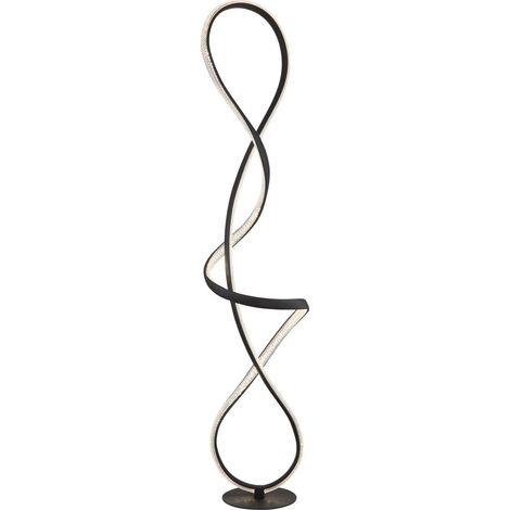 Globo - lámpara de mesa - SWIRL - negro - metal - LED - 67341SS
