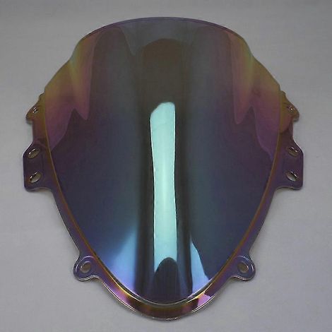 Déflecteurs de vent pour pare-brise de moto Suzuki GSX-R600/GSX-R750 (2004-2005) - Bleu transparent - Iridium 2 (1/5)