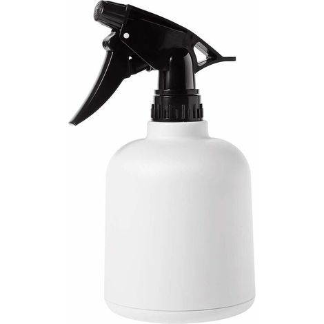 600ML Vaporisateur de Brume Fine avec Déclencheur de Pompe Supérieure, Arrosoir pour Plantes d'intérieur, Pulvérisateur d'eau pour Plantes à Fleurs, Herbes, Jardin Domestique (Blanc) (1/5)