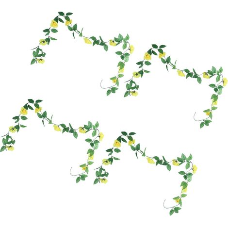 4 Créations de roses à faire soi-même – Décoratives et colorées – Fleurs artificielles pour mariages, fêtes et décoration intérieure (1/5)