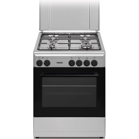 Nikkei SN664XE cucina Elettrico Gas Acciaio inox