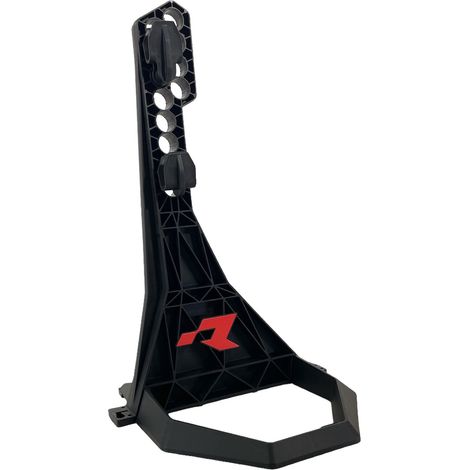 RZ - supporto per bici regolabile Nero cavalletto bicicletta supporto bici per riparazione - MTB - downhill - Corsa - universale - officina - da pavimento o muro (1/5)