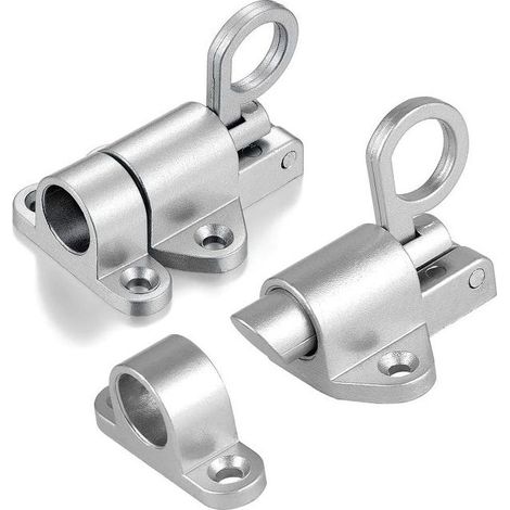 Automatique Verrou de Porte, Loquet à Ressort Loquet de Porte Verrouillage de porte à ressort Verrouillage de boulon élastique Boulon à Rebond (1/5)