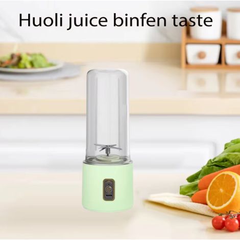 Tragbarer Saftbecher  Multifunktionaler, wiederaufladbarer Entsafter, ideal für die Zubereitung frischer Säfte zu Hause, sehr praktisch.
