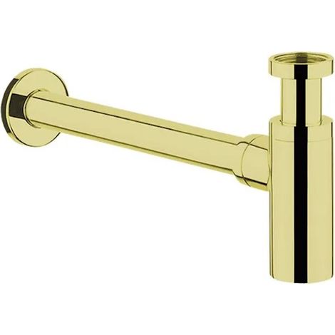 Garniture de vidage design siphon lavabo & vasque - or (1/2)