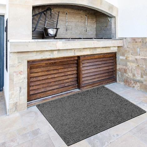Tapis de cheminée ignifugé, antidérapant et résistant aux flammes, pour protéger votre cheminée ou votre poêle. (1/5)