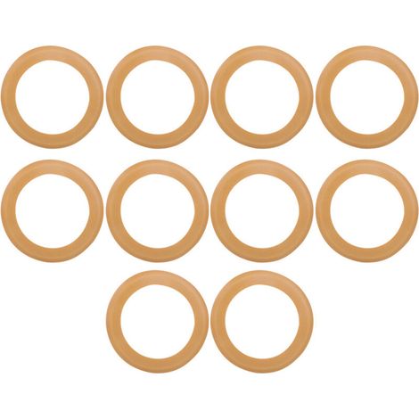 10 Joints de Piston en Caoutchouc pour Compresseur d'Air Silencieux 550W Sans Huile - Pièces de Rechange (1/5)