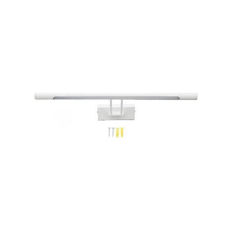 LED-Spiegelleuchte, 50 cm lang, verstellbarer Winkel, 5000 K weißes Licht, Lichtleiste für Badezimmer, Toilette, Küche, Schlafzimmer, 85–265 V