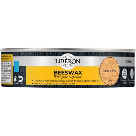 Liberon Beeswax Paste for Antique Pine Wood - 150ml