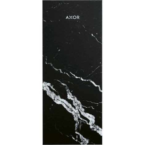 hansgrohe AXOR MyEdition Platte 200 Marmor Nero Marquina, (1/5)