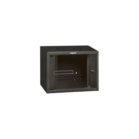 Coffret fixe 19pouces livré monté Linkeo capacité 12U 625x600x450mm (646202)