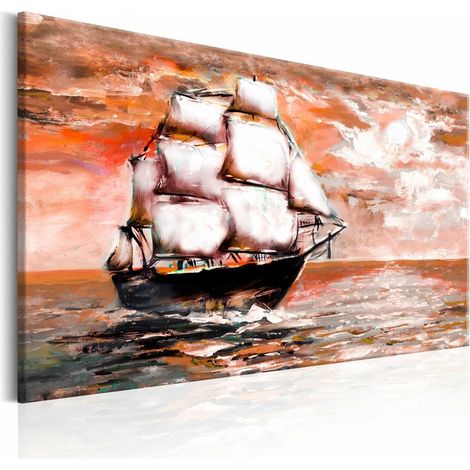 Tableau odyssée de la mer - 120 x 80 cm (1/4)